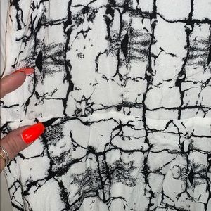 Marbled strappy dress